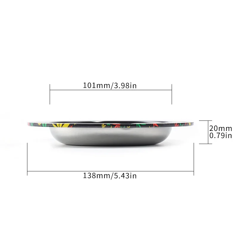 

Metal Ashtray Party Tray Ashtray Cigarette Smoking Accessories Family Ashtray desk accessories asbak cendrier cenicero