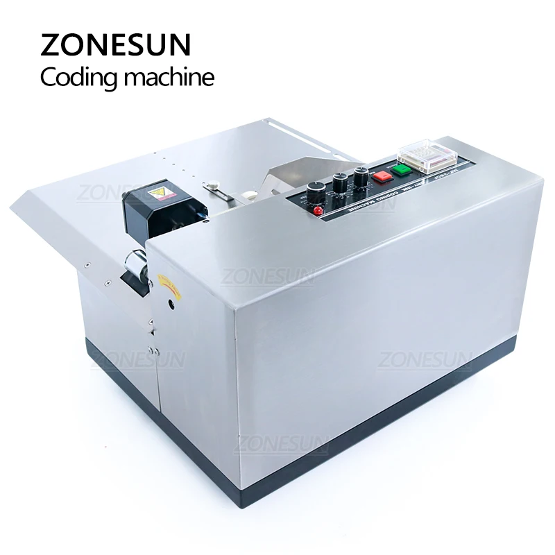 

ZONESUN Printing Machine 3-30cm My-380F Produce Solid Ink Roll Coding Card Bag Continuous Date Printer Machine