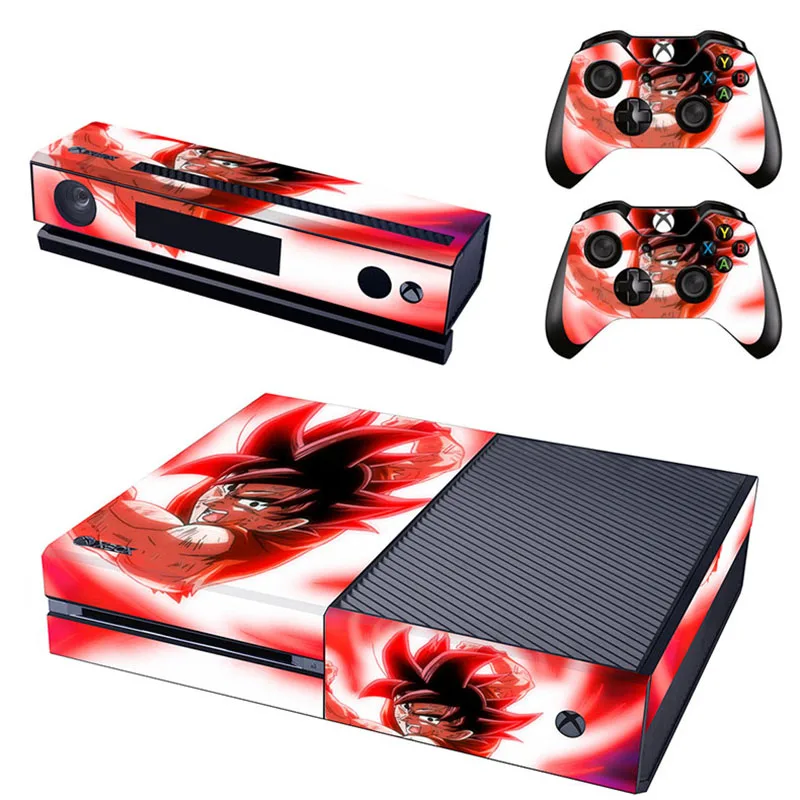 Наклейка Dragon Ball s для xbox one кожные наклейки Pegatinas Adesivo консоль Kinect два