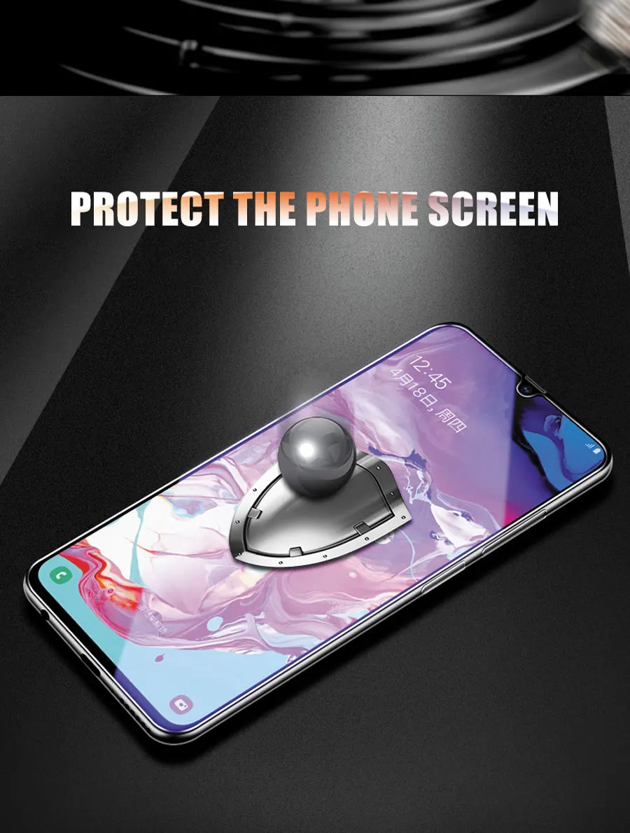 С уровнем твердости 9H Стекло для SAMSUNG Galaxy A10 A20 A20E A30 A40 A40S A50 A60 A70 A80 A90 M10 M20 M30 закаленное Стекло Экран протектор