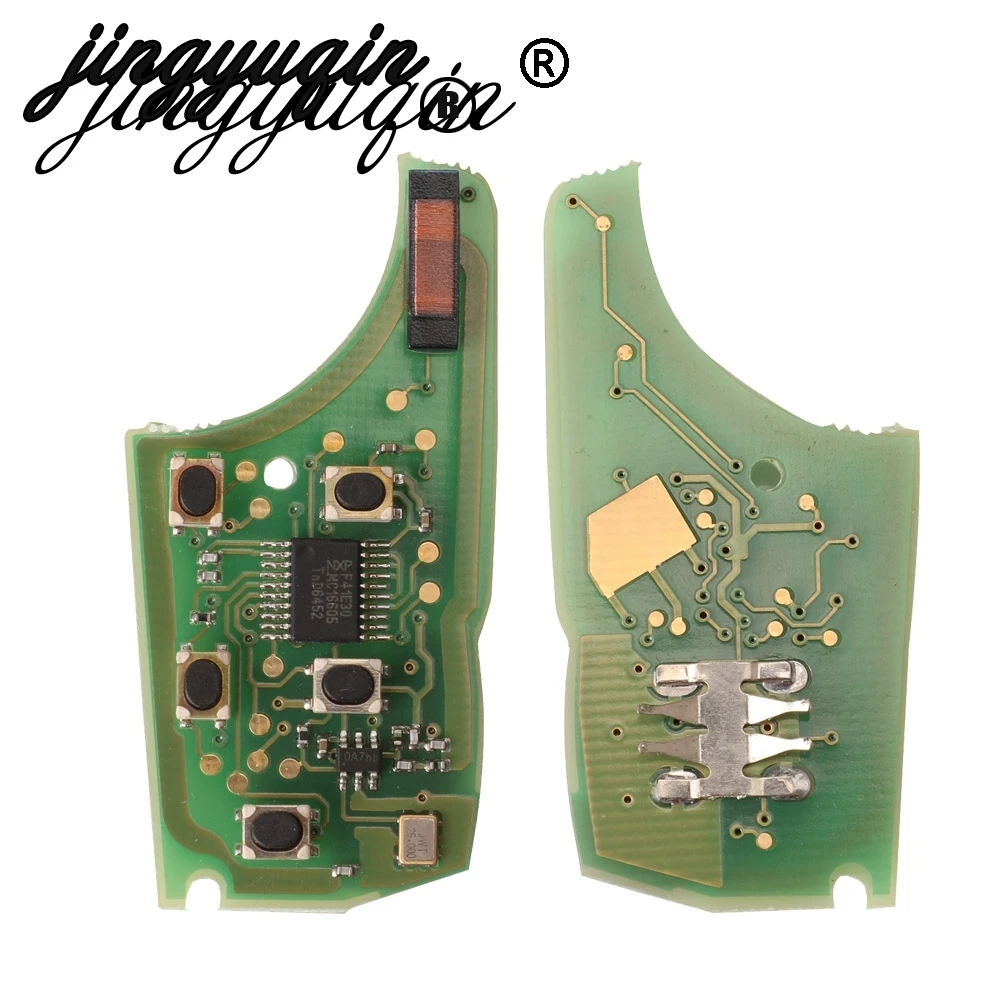 

jingyuqin 100X Car Remote Key circuit board Suit for Chevrolet Malibu Cruze Aveo Spark Sail 2/3/4 Buttons 433MHz PCF7937E