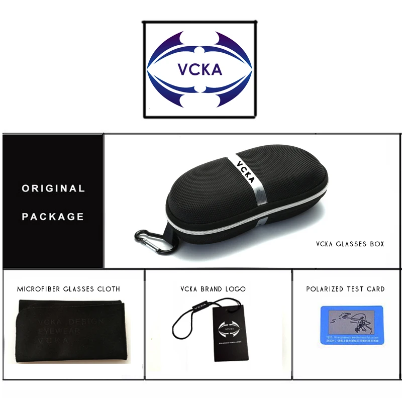 

VCKA Brand Design Sunglasses Women Polarized Night vision Ladies Sun Glasses Female Discoloration Eyewear Oculos De Sol Shades