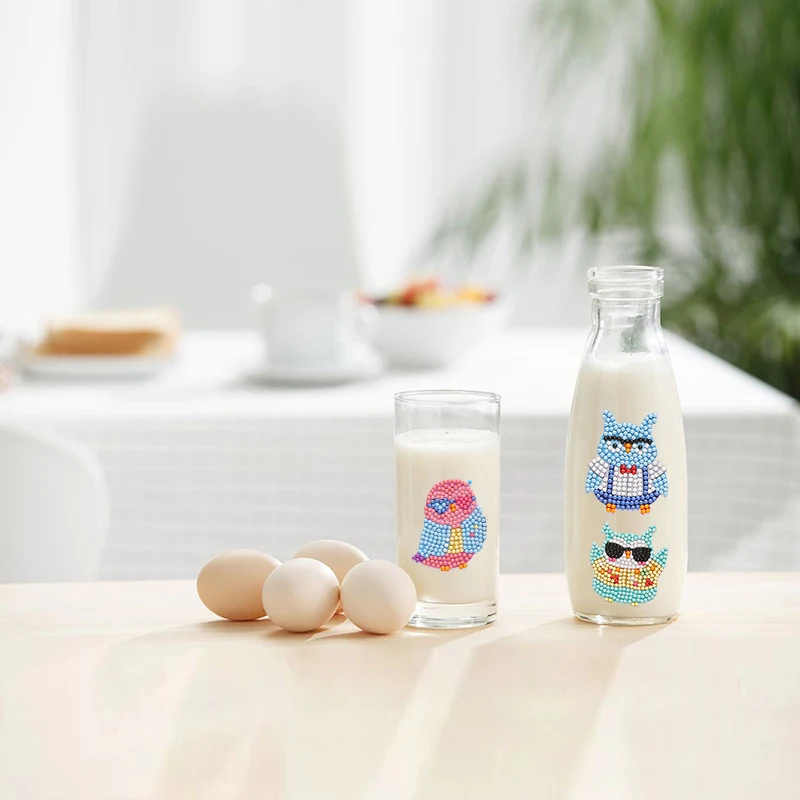 Набор для алмазной живописи 5D сделай сам набор Мультяшные животные наклейки