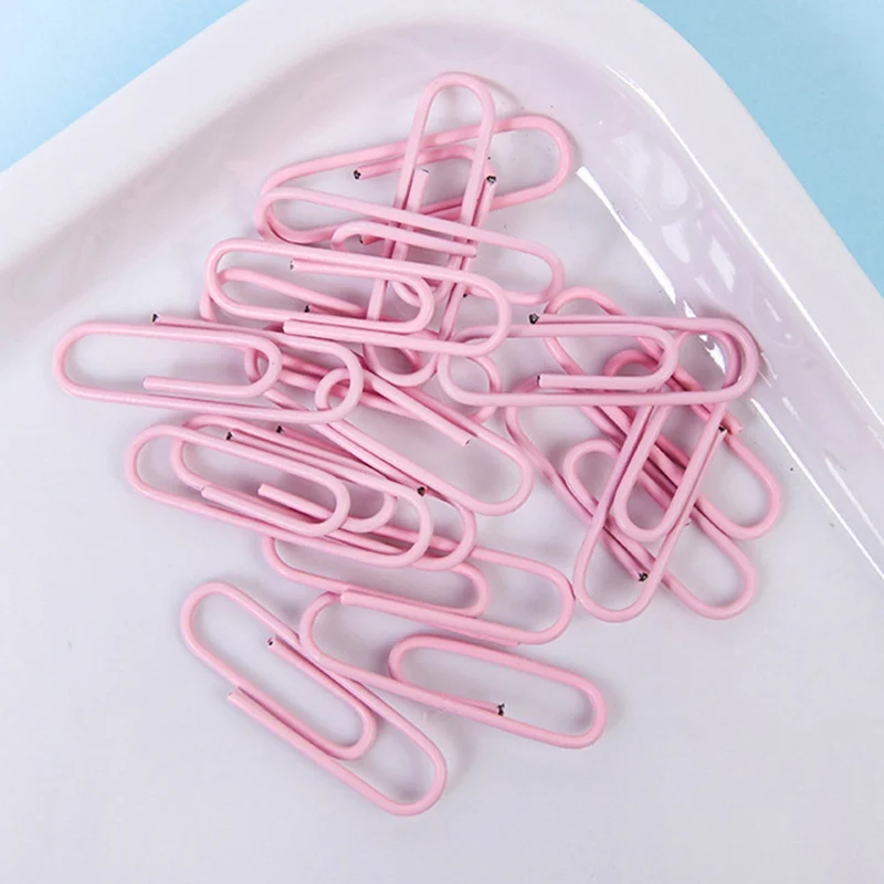 Зажим для бумаги с длинным хвостом офисные зажимы из розового золота