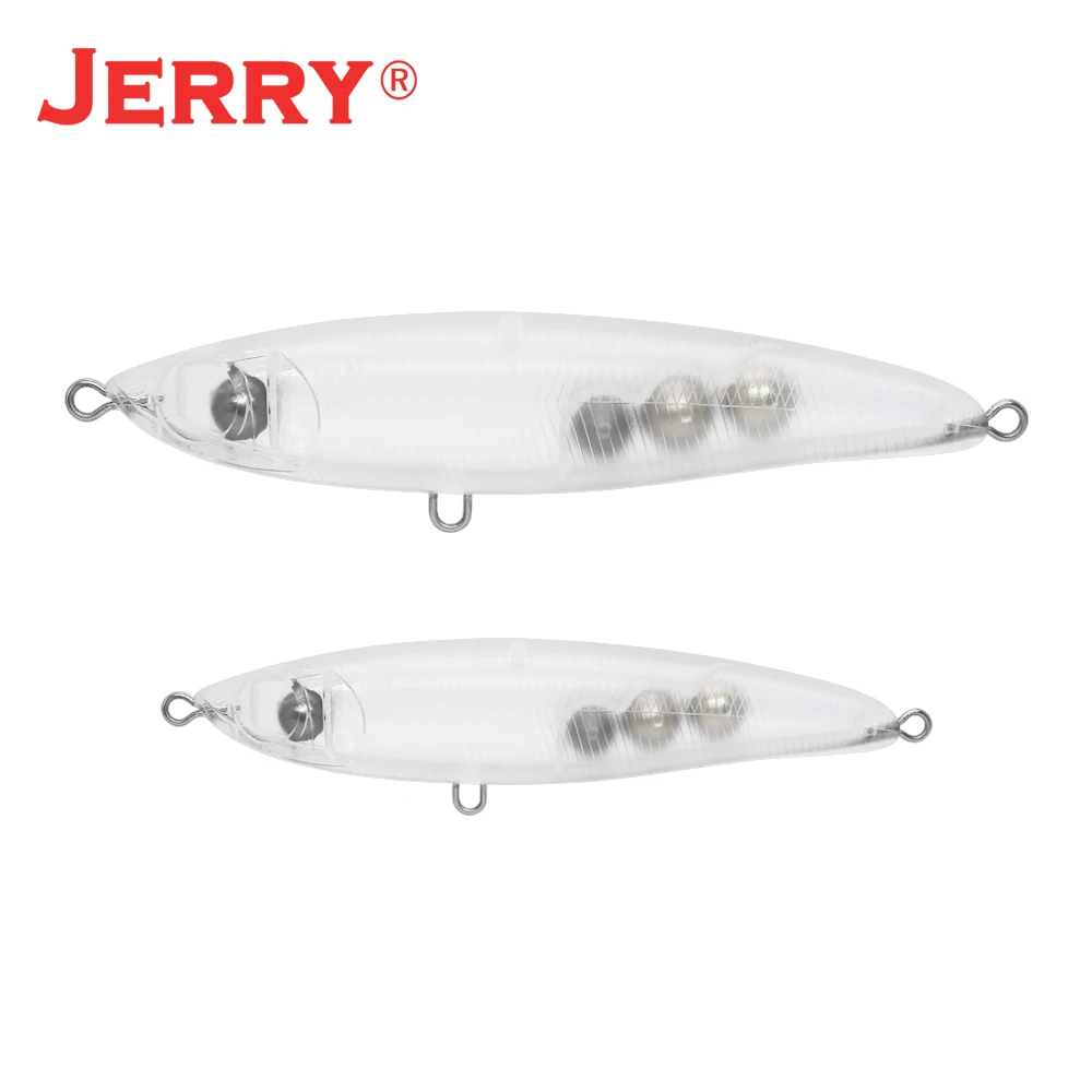 Jerry 110 мм 140 мм Троллинг stickbait заготовки поверхность под поверхностью карандаш приманка Неокрашенная большая игра лодка Морская Рыбалка приманки