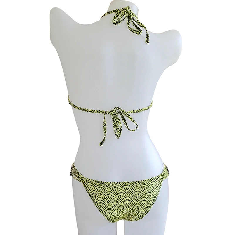 Лидер продаж лета 2020 дикий раздельный купальник с вырезом и высоким воротником