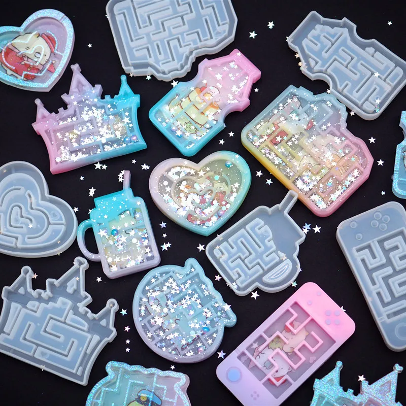 2 шт. силиконовая форма для шейкера из смолы|Инструменты и оборудование