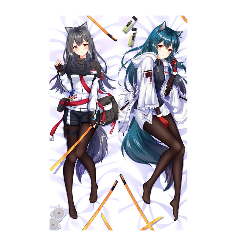 

Arknights Texas Game Dakimakura Hugging Body Pillow Case Otaku Pillow Long Cushion Cover Cosplay Home Decor Birthday Gifts