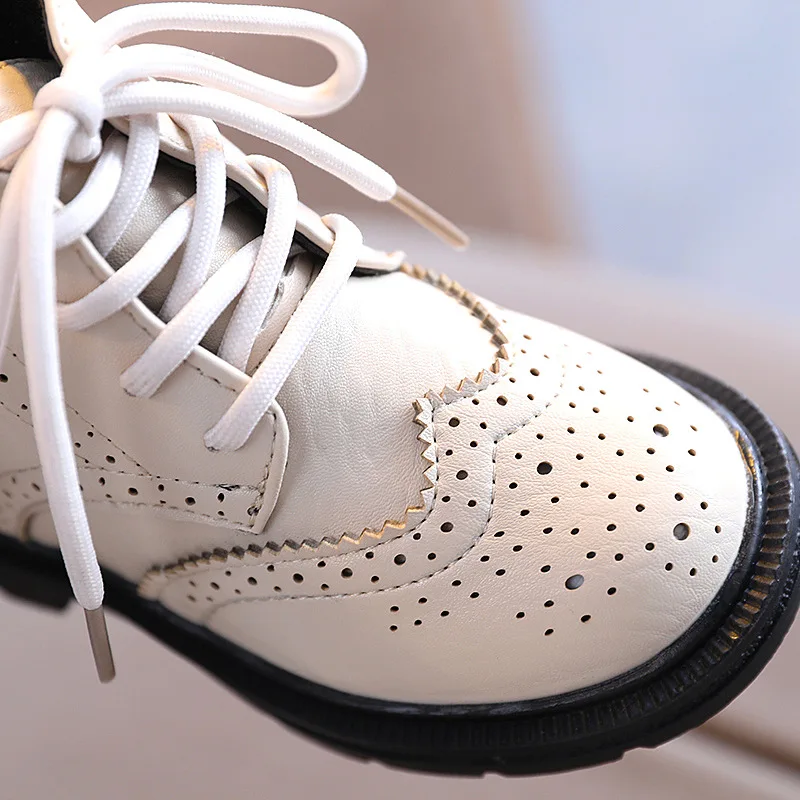 

2020 Autumn Winter Children Martin Boots British Style Girls Boys Casual Boots Outdoor Comfortable Soft Bottom Student Shoes