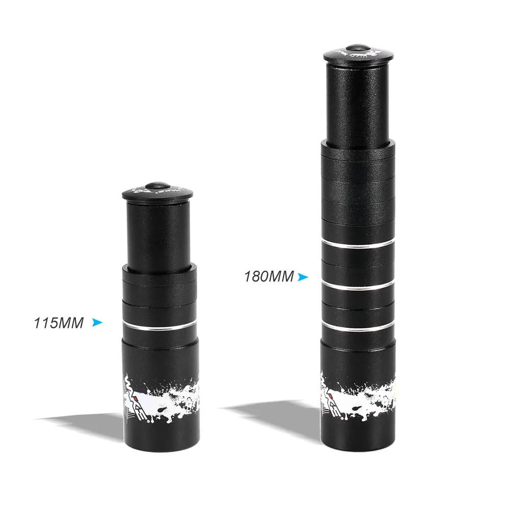 

Aluminum Alloy Bike Fork Stem Riser Extender Extension Bicycle Cycling Bike Stem Head Up Raiser Handlebar Riser Adapter