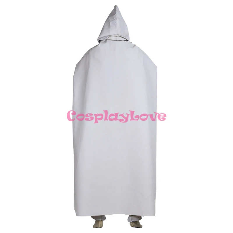 CosplayLove Moon Knight Marc Spector White Cosplay Costume For Male Boy Christmas Halloween