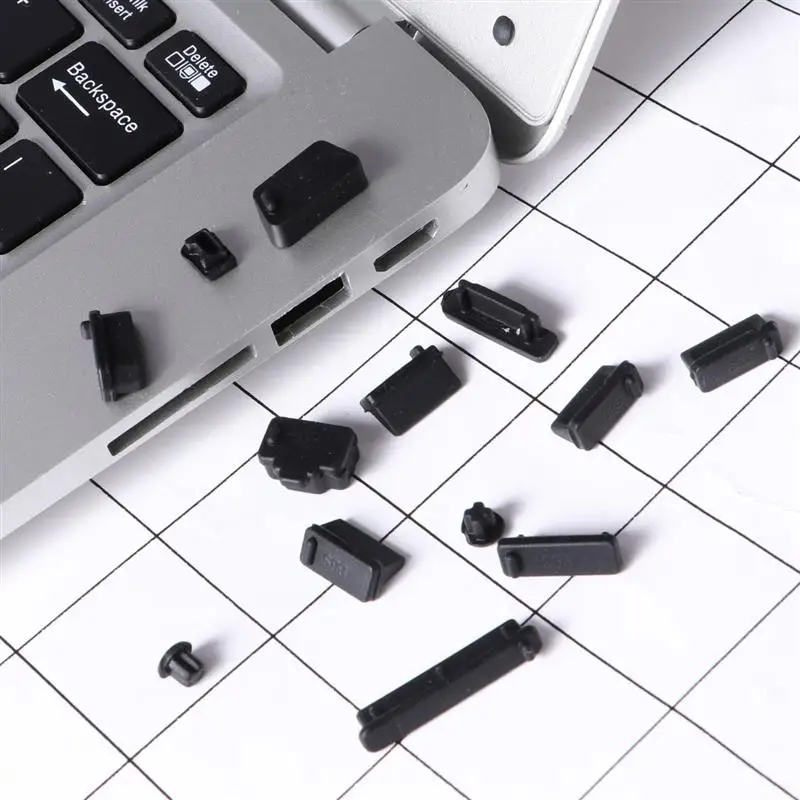 13 шт силиконовый пылезащитный Разъем USB порт влагостойкий разъем зарядное