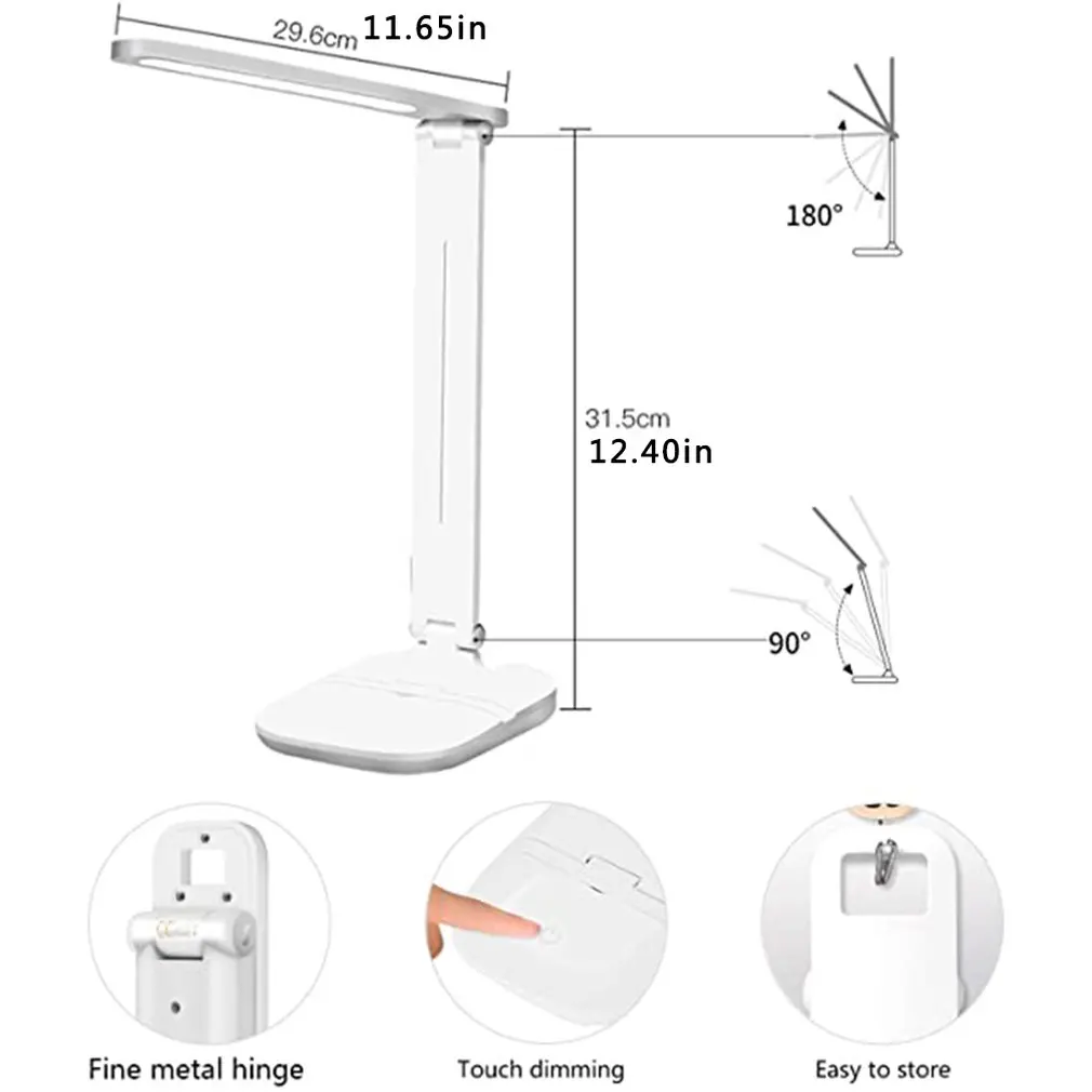 Офисные Складной Светодиодный лампа для обучения детская одежда учеников