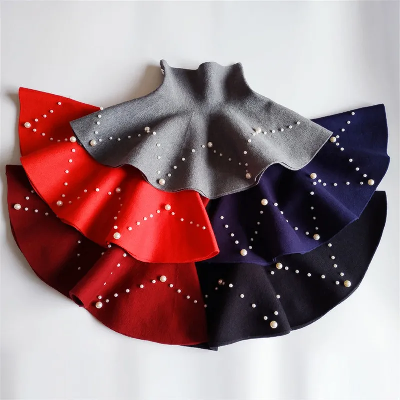 Детская одежда вязаные юбки для маленьких девочек Рождественский костюм детей