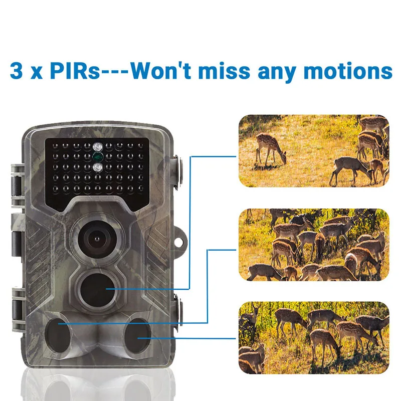 NEW 16MP Hunting Trail camera night vision infared camera for animal photo traps 1080P Digital scout forest wild cameras