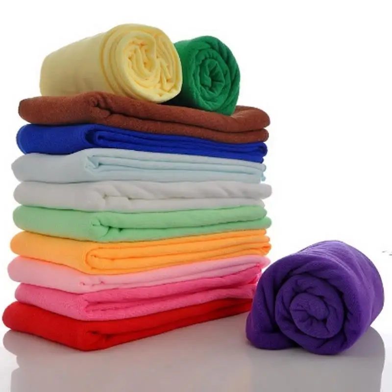 70x140 микрофибра Абсорбирующая сушильная купальная Ванна пляжное полотенце для