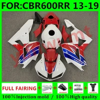 new abs motorcycle fairing kit for honda cbr600rr f5 2013 2014 2015 2016 cbr600 13 14 15 16 17 18 bodywork fairings set blue red