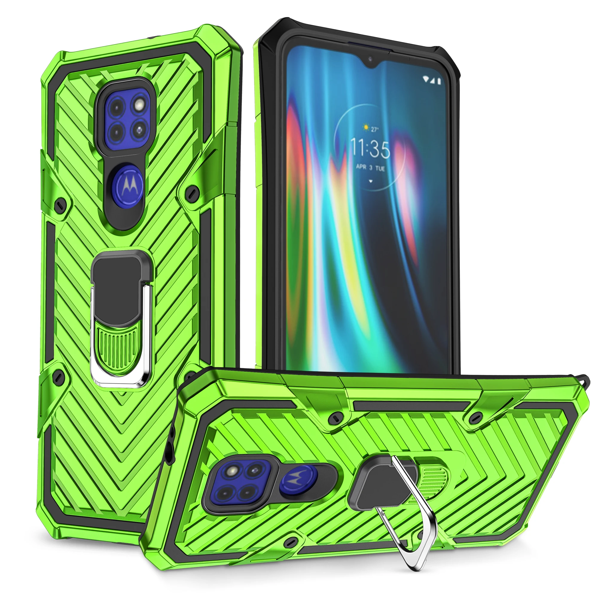 Чехол с кольцом-держателем для Motorola Moto G9 Play G8 Power Lite Plus E6S 2020 G Stylus | Мобильные