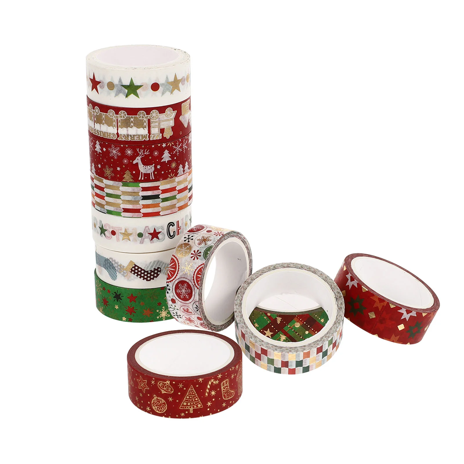 

12 шт. Изысканные Золотые блокирующие декоративные ленты, ленты (разные цвета)