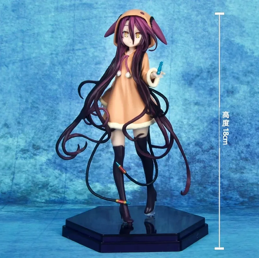 

18cm Vogue Comic Anime No Game No Life Zero Shuvi Dora Figure Model Toy Gift