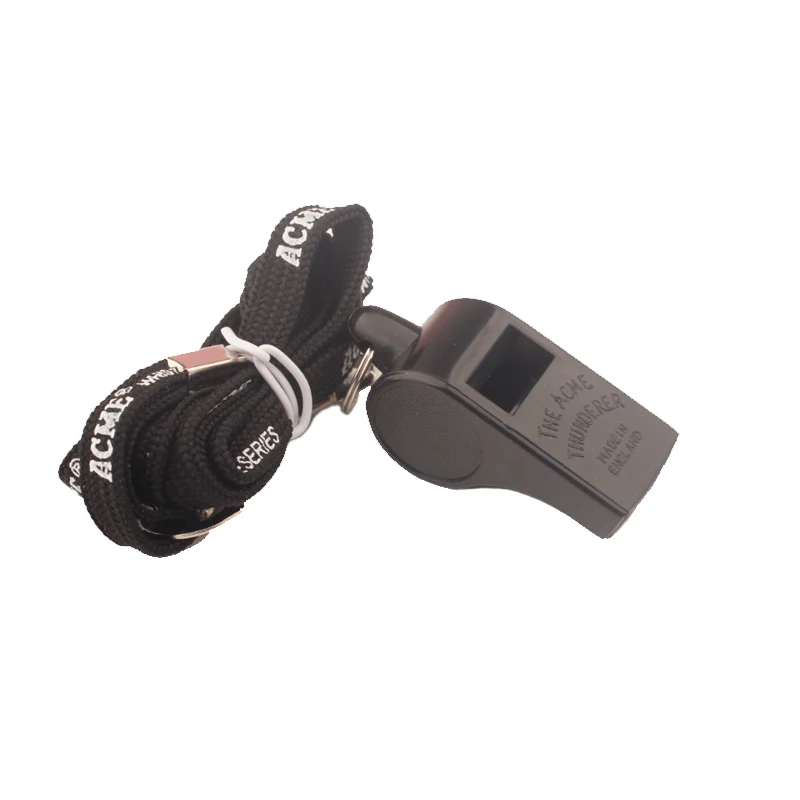 

Свистки ACME с ядром, пластиковые, для футбола, баскетбола, хоккея, бейсбола, спорта на открытом воздухе