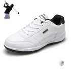 Мужские Нескользящие кроссовки, профессиональная обувь для гольфа, для улицы, для прогулок и отдыха, трава, большие размеры 48