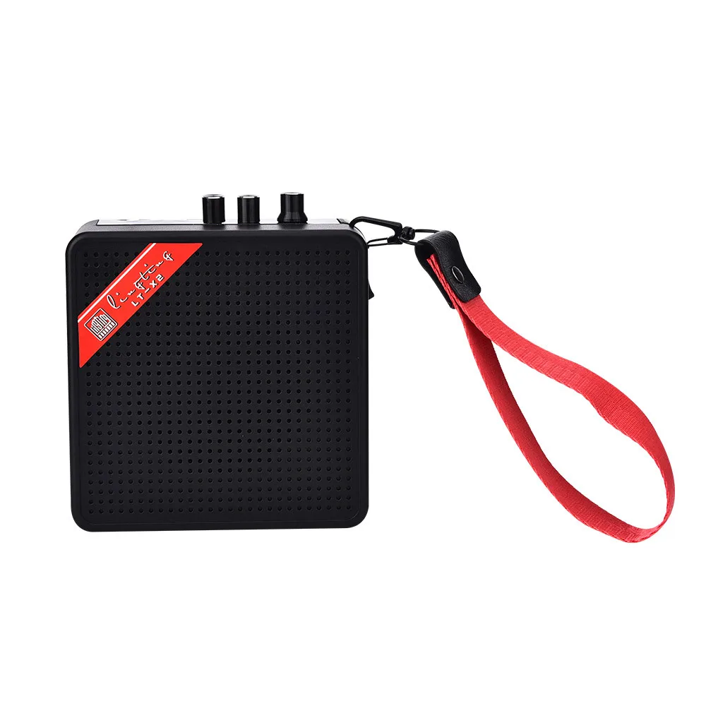 LingTing Мини гитарный динамик портативный мини динамик|Детали и аксессуары для