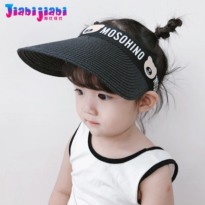 Соломенная шляпа в семейном стиле для взрослых и детей летняя маленьких девочек