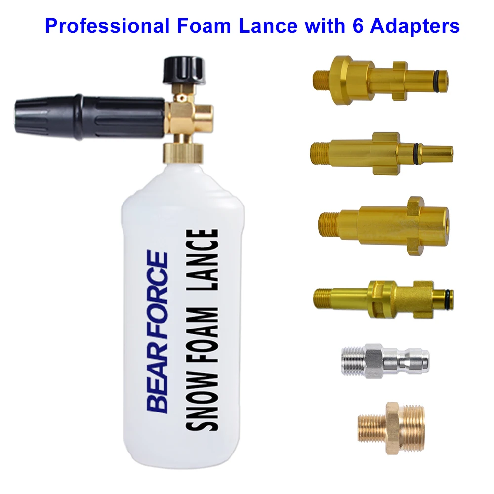 Пенная пушка пенная насадка для Karcher Cleanforce AR Lavor Greenworks Homelite Nilfisk Briggs Craftsman мойка высокого давления