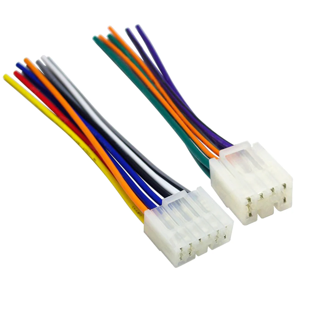 2 шт. автомобильный радиоприемник стерео CD проигрыватель жгут проводов монтажный