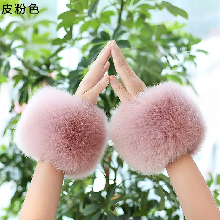 Женские зимние нарукавники 2019 Новые поступления женские теплые манжеты из