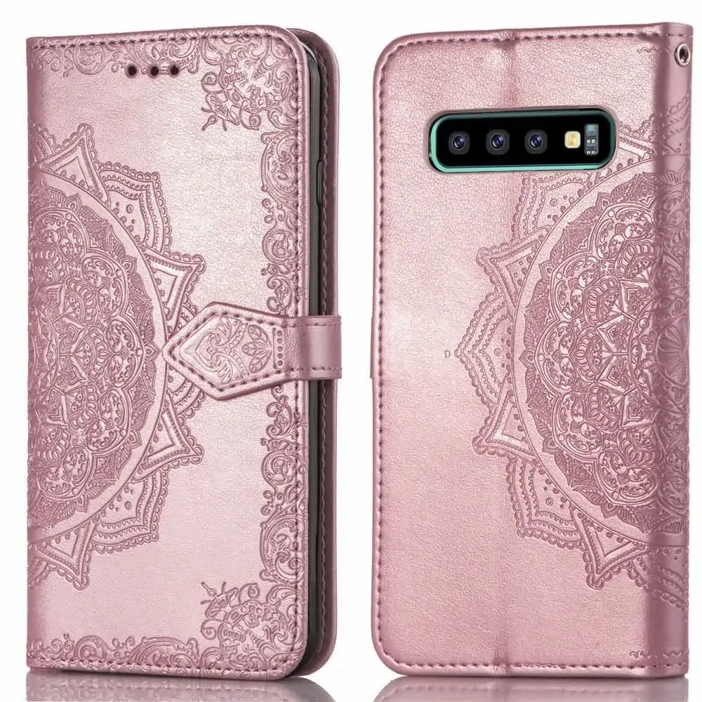 Роскошный чехол-кошелек с объемным цветком для телефона Samsung Galaxy M10 A70 A10 A20 A10e A20e A30