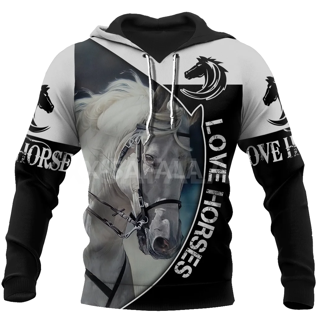 

Classical Love Horse 3D Print Hoodie Man Women Harajuku 12 Outwear Zipper Pullover Sweatshirt Casual Unisex Jacket Style