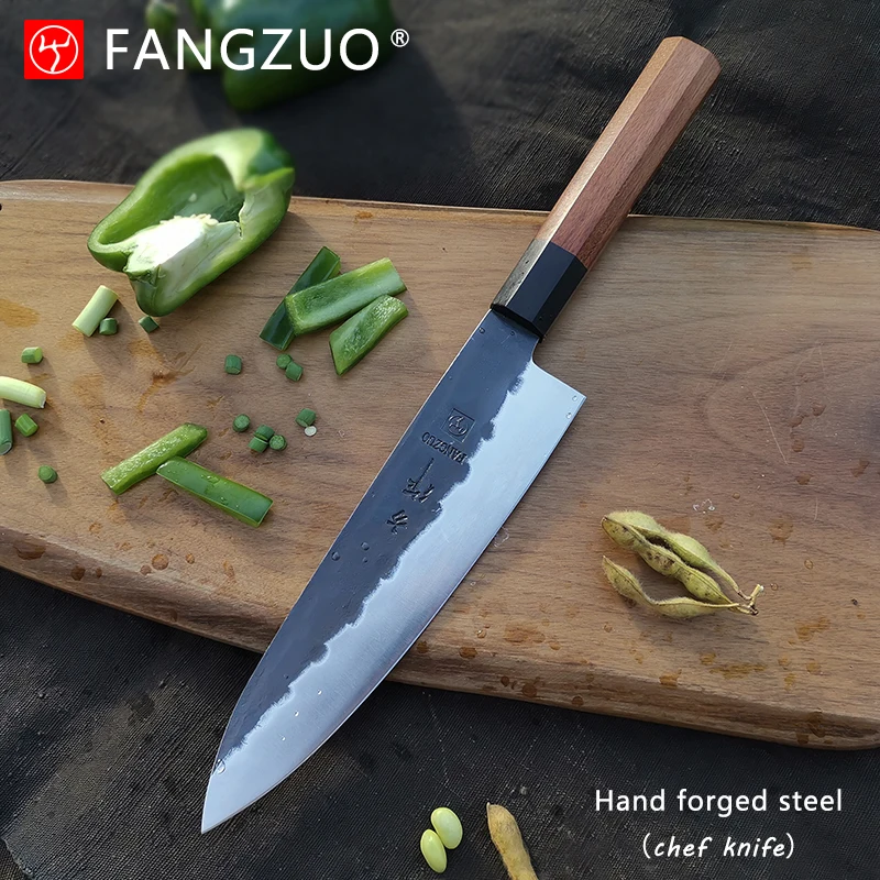 FANGZUO новинка 2020 японские ножи шеф-повара ручной работы кирицуке кухонные