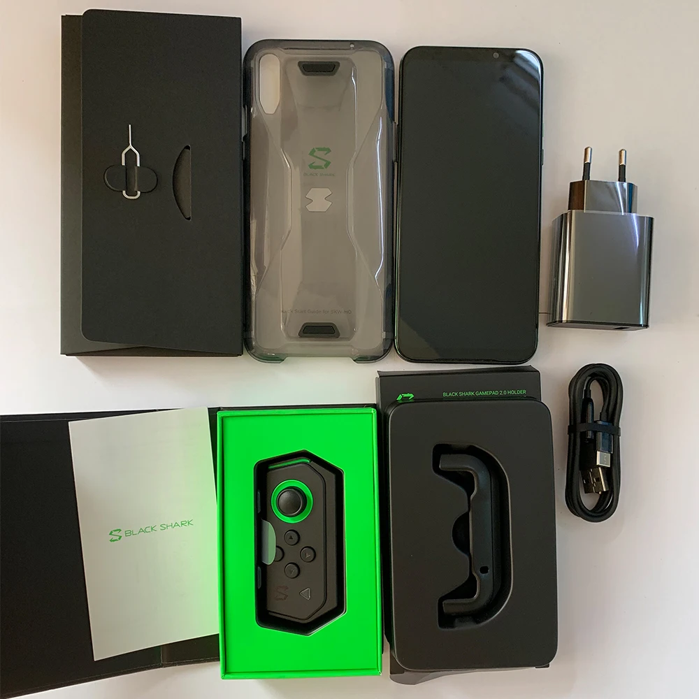 Xiaomi Black Shark 2 с глобальной версией, 8 ГБ, 128 ГБ, игровой телефон Snapdragon 855, четыре ядра, 6,39 дюймов, AMOLED, FHD+ экран, камера 48 МП, телефон