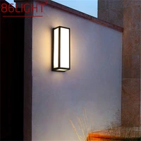 86light outdoor classical wall sconces light led waterproof ip65 lamp for home balcony decoration