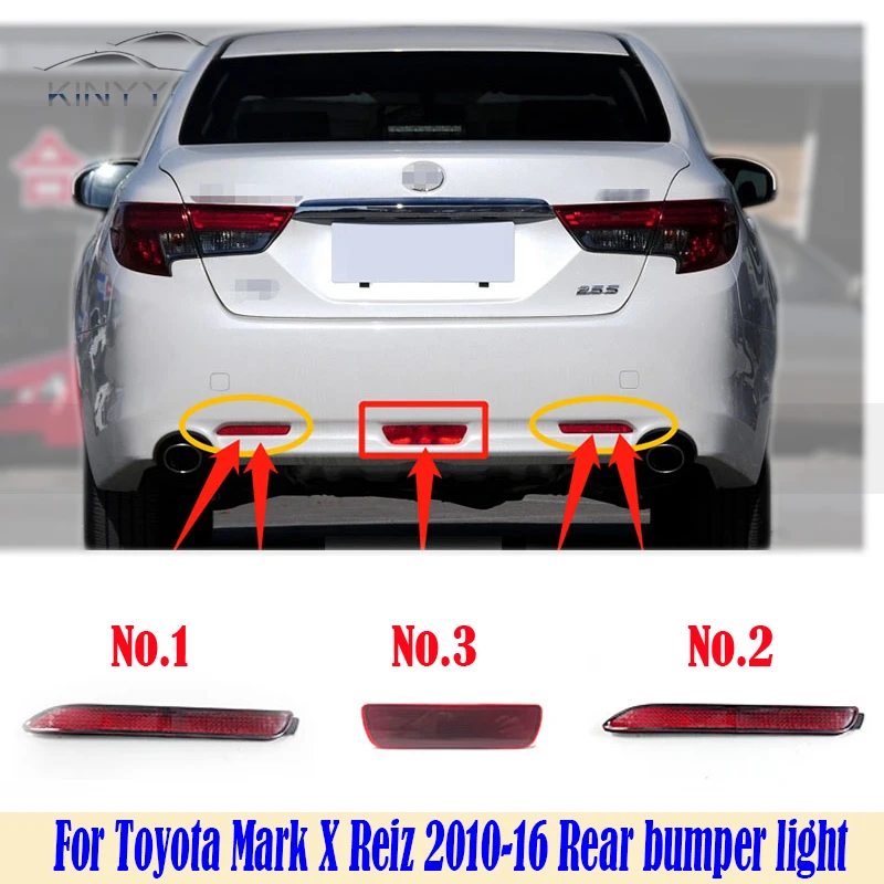 Задний противотуманный фонарь для Toyota Mark X MarkX Reiz 2010 11 12 - 2016 Camry 06 |