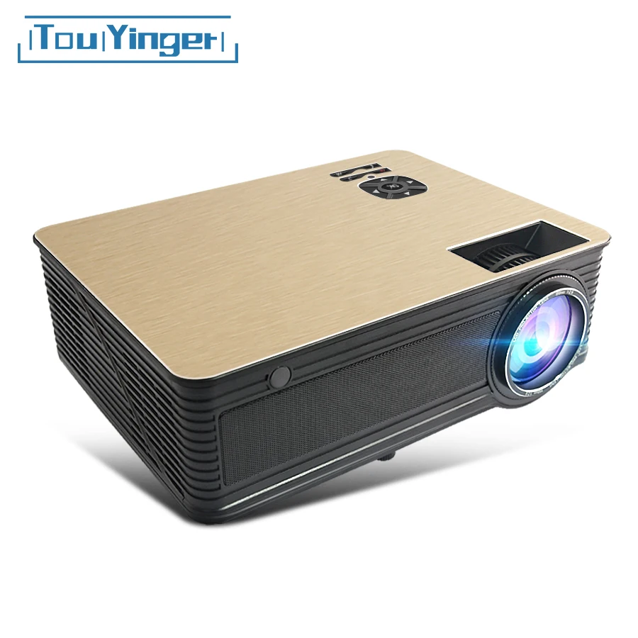 Светодиодный проектор Touyinger M5 Full HD видео 4000 люмен 1280*720P (Android Bluetooth 5G WiFi 4K
