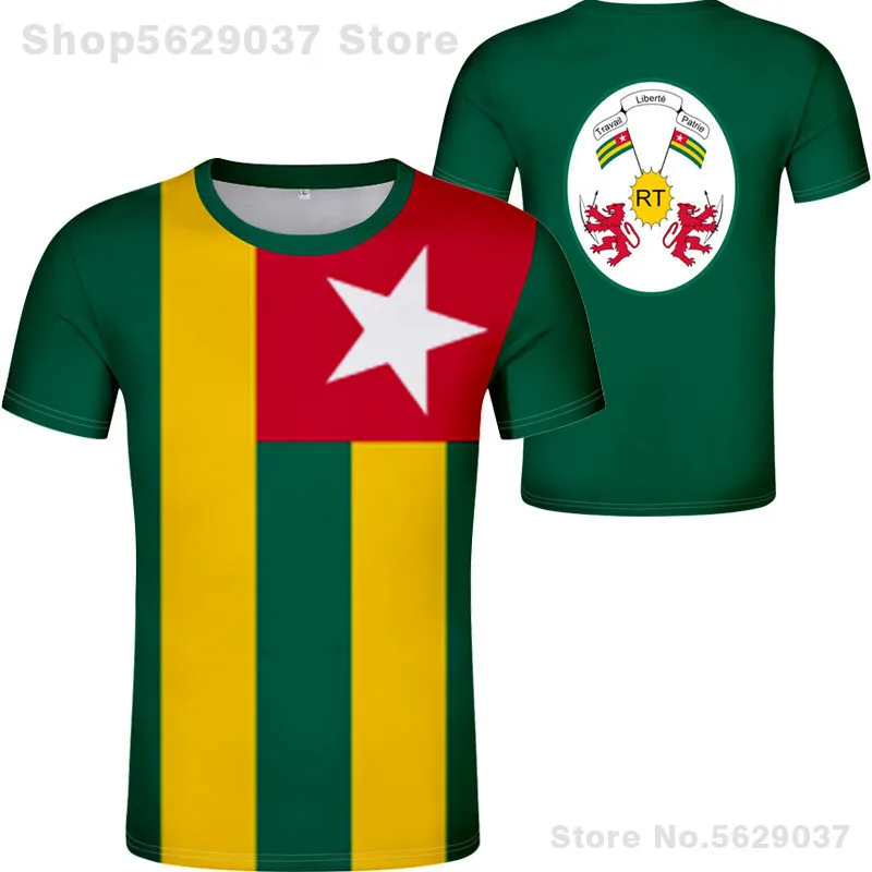 Футболка TOGO самодельная футболка с бесплатным именным номером tgo