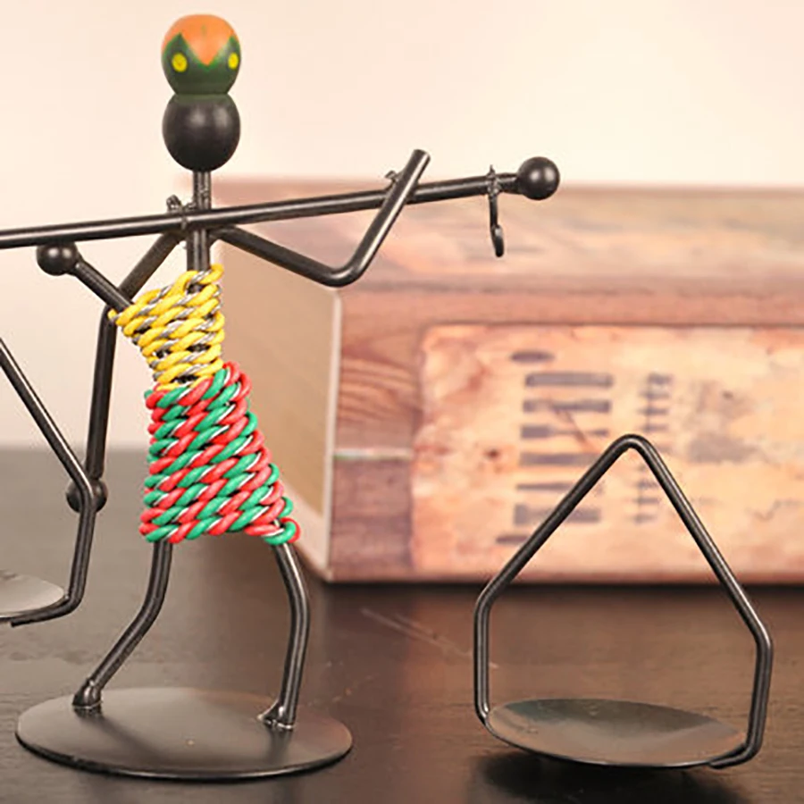 Креативный Железный подсвечник в европейском стиле подсвечники свадебные