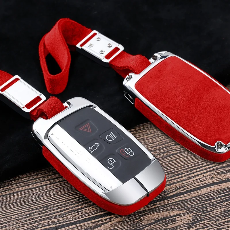 Чехол для ключей из гальванизированного сплава и кожи чехол Land Rover Sport Discovery Evoque