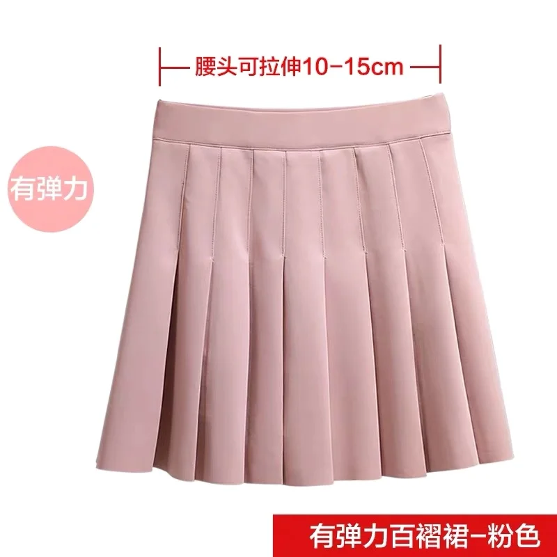 

Summer Ladies Cotton Pleated Solid Color Golf Shorts