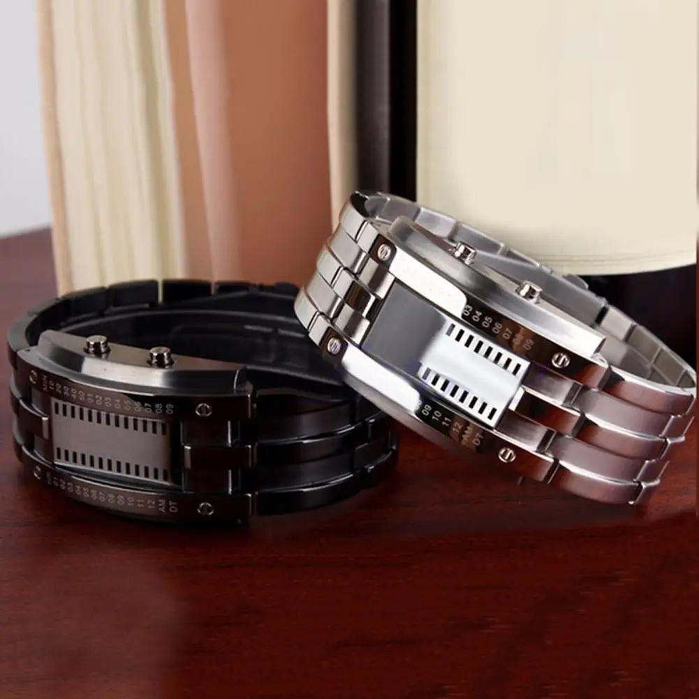

Fashion Couple Watch Men Women Luxury Watch Lovers Stainless Steel Clock LED Date Bracelet Watch Wristwatch Sport Watches