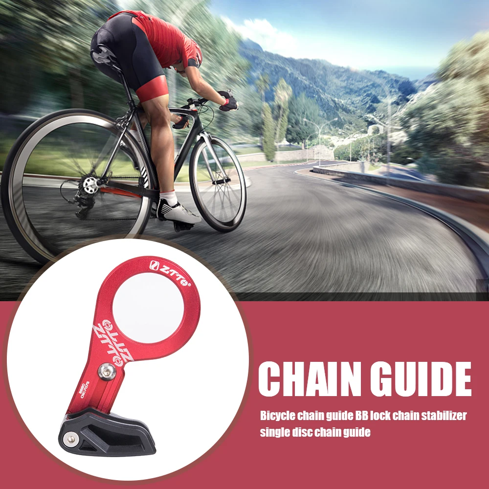 

ZTTO Mountain Bike Single Disc Chain Guide Bicycle Chain Guide Mtb Mountain Bike Chain Guide System Mount Bicycle Parts