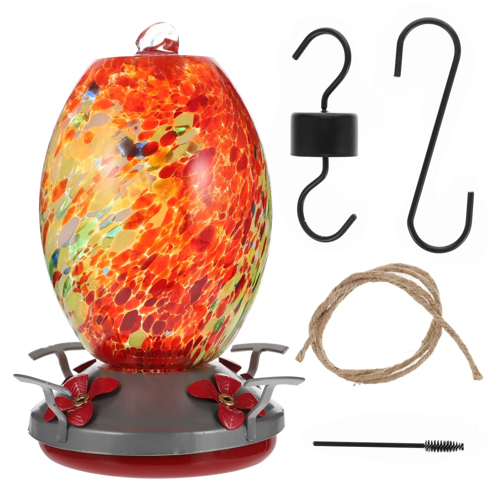 

Pretty Water Feeder Creative Bird Feeder Hanging Hummingbird Feeder for Park