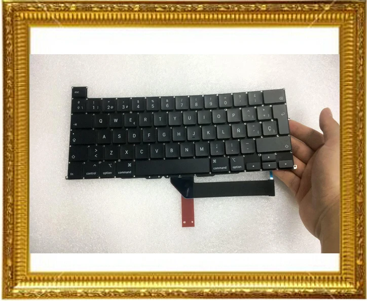 New A2141 Spain Keyboard For Apple Macbook Pro 16&quot Spanish Replacement 2019 Year | Компьютеры и офис
