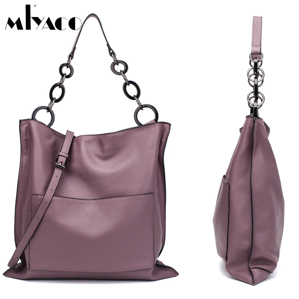 MIYACO роскошная сумка сумки на плечо Сумки из натуральной кожи для женщин хобо
