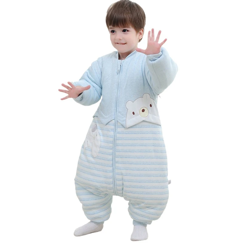 

Толстый мягкий хлопковый спальный мешок для новорожденных, теплое одеяло для малышей, спальный мешок для детской коляски, одеяло, сумки