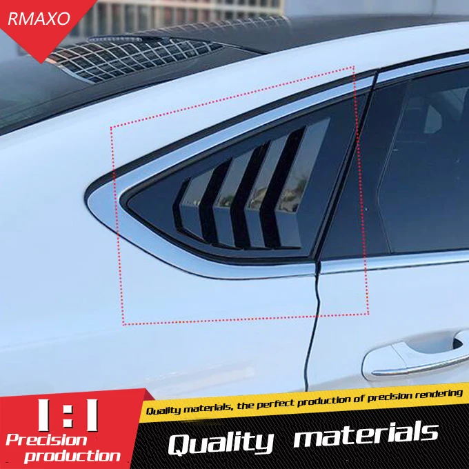 Для Ford Mondeo 2013 2018 Седан ABS задняя дверь оконные оттенки жалюзи Рамка подоконник