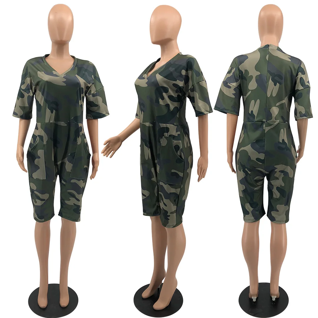 

Women's Camouflage Jumpsuit